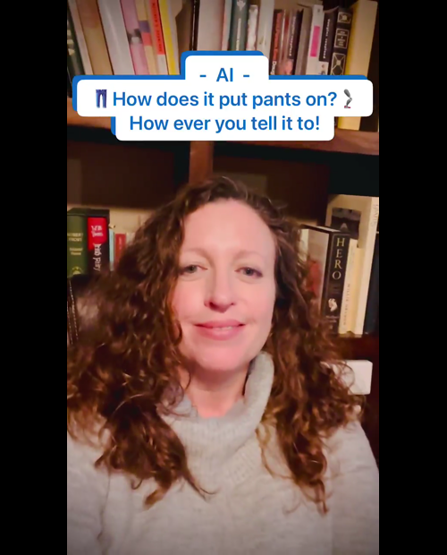 How AI puts pants on: Process. | Emily Tell, EMBA posted on the topic | LinkedIn