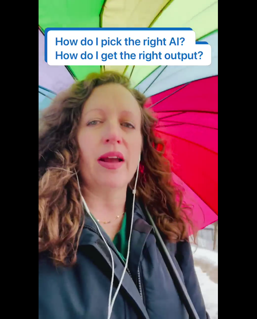 How to choose and use AI for better results | Emily Tell, EMBA posted on the topic | LinkedIn