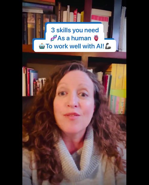 How to work with AI: 3 human skills you need | Emily Tell, EMBA posted on the topic | LinkedIn