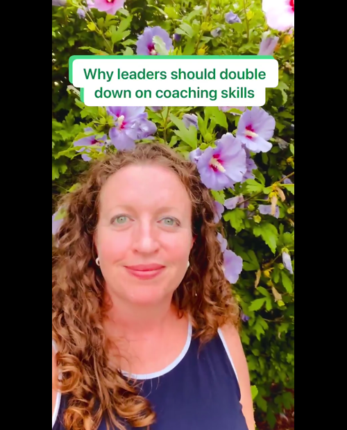 Why leaders need to coach more in an AI world | Emily Tell, EMBA posted on the topic | LinkedIn